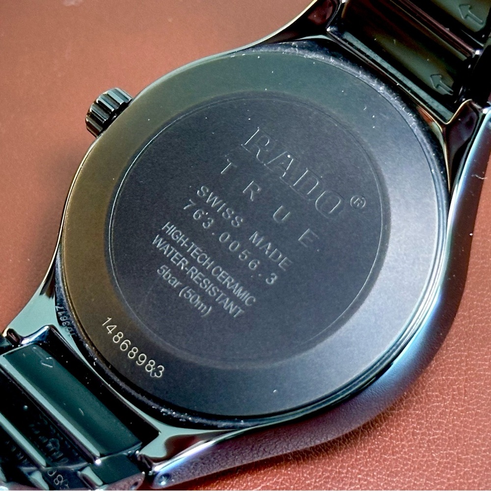 Rado True Automatic in black ceramic - Picture 9 of 13